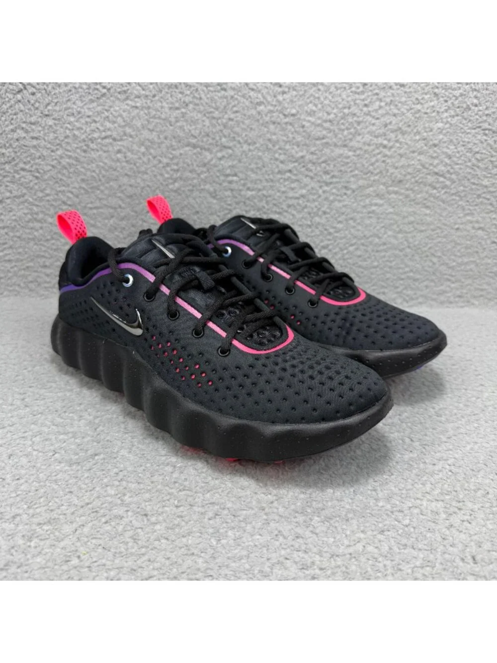 Nike Mind 002 AMP Mens 10 Shoes Black Indigo Burst Sensory Sneakers IZ6658-001